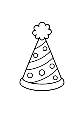 A simple birthday party hat.
